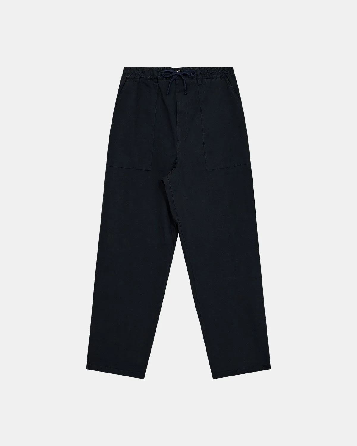 AKJAKOB FATIQUE PLEAT COTTON PANTS - Sky Captain