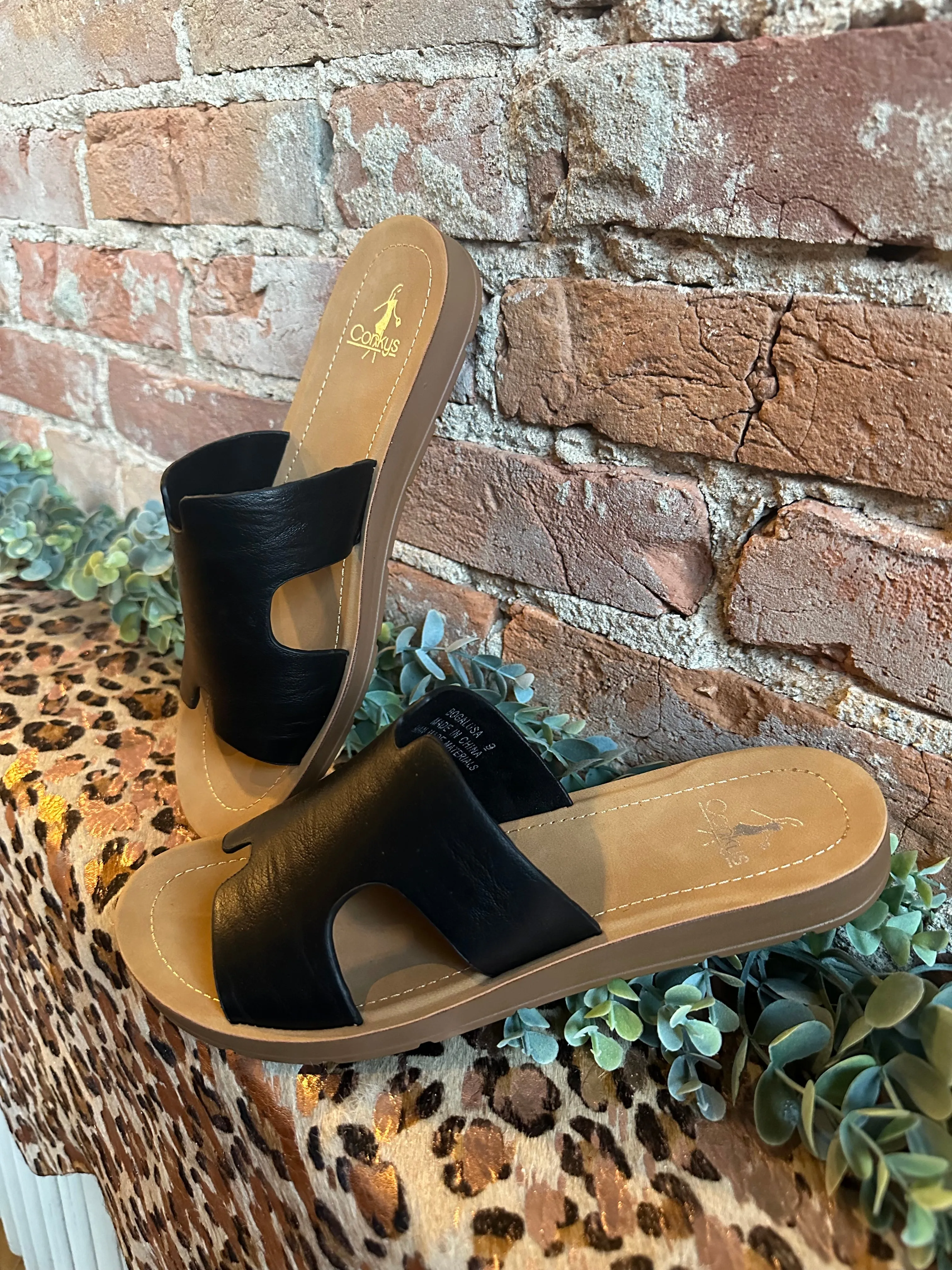 Black Bogal Sandal