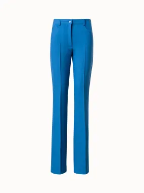 Bootcut Pebble Crêpe Pants
