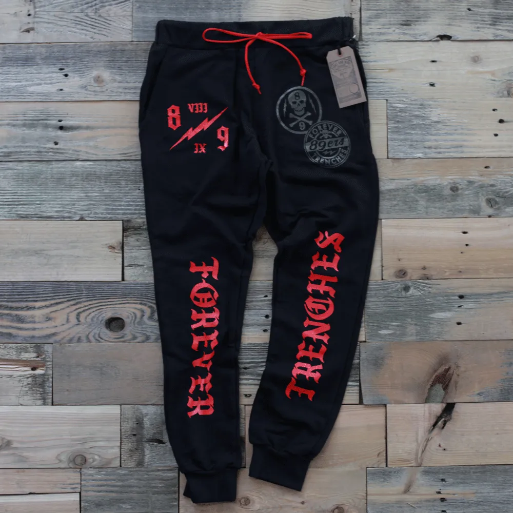 Brain Gang 4 Eva Yard Sweat Pants Black