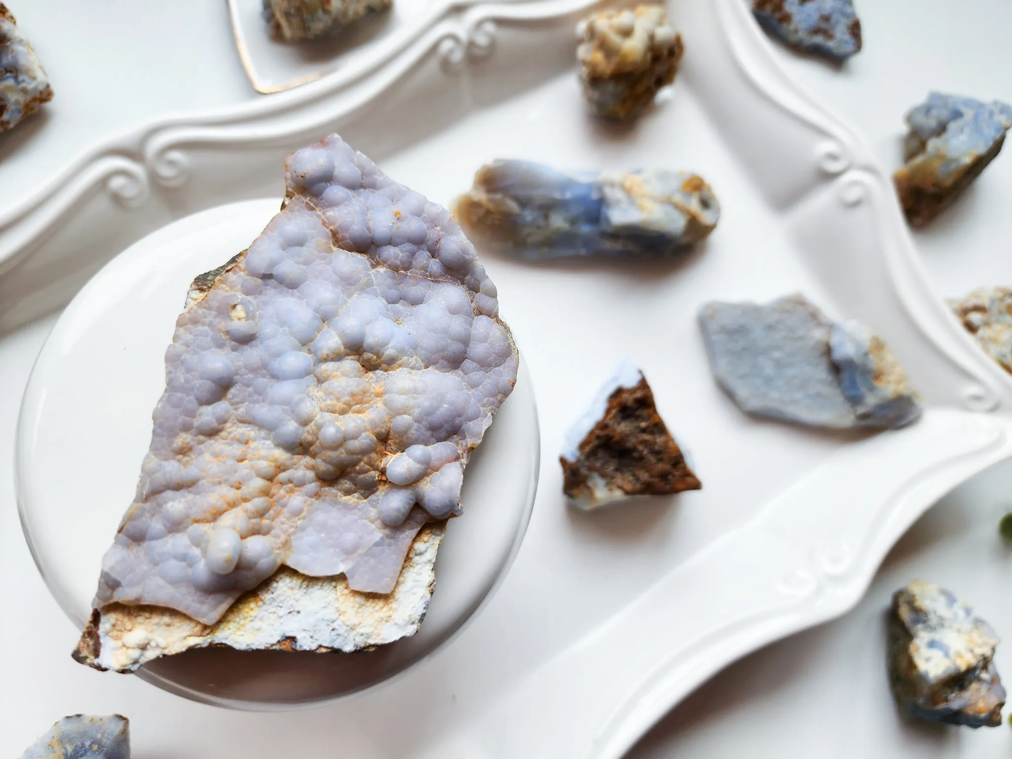 Druzy Raw Angelite