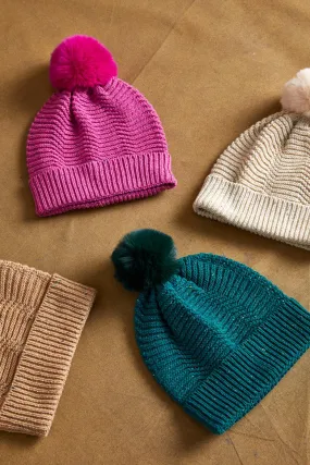 Eb & Ive Diaz Beanie Teal
