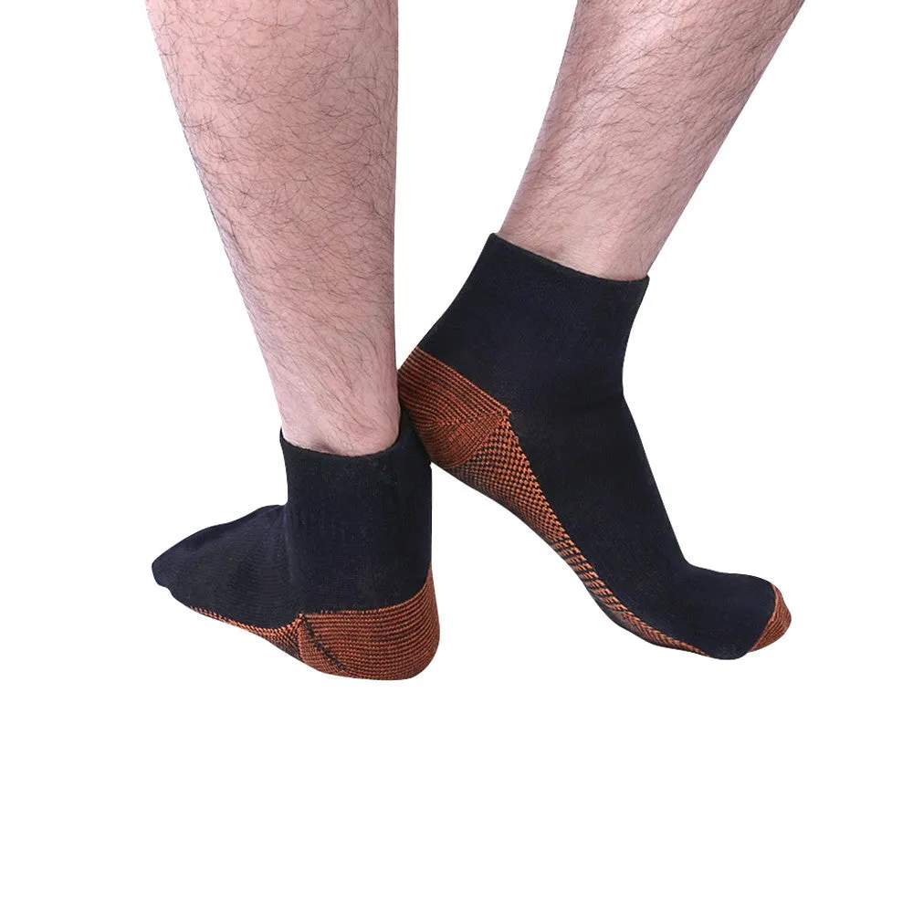 Fatigue Reducing Miracle "COPPER" Ankle Socks