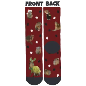 JoeJoe the Capybara Crew Socks