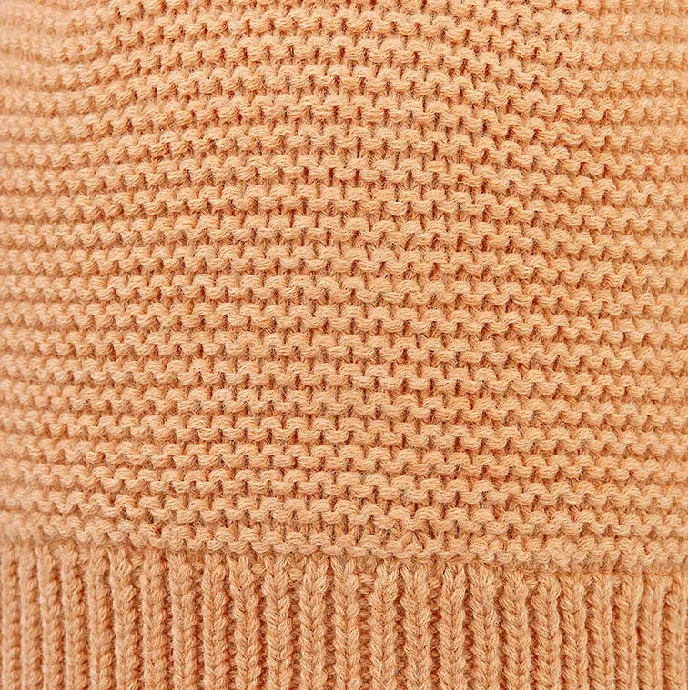 Organic Beanie Snowy Ginger
