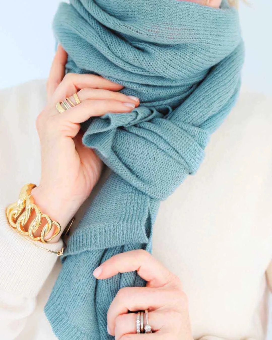 Pure Cashmere Featherlight Scarf