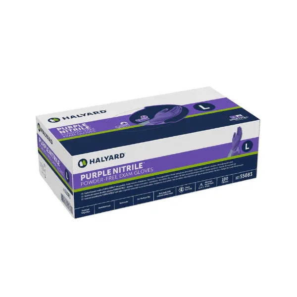 Purple Nitrile Exam Gloves