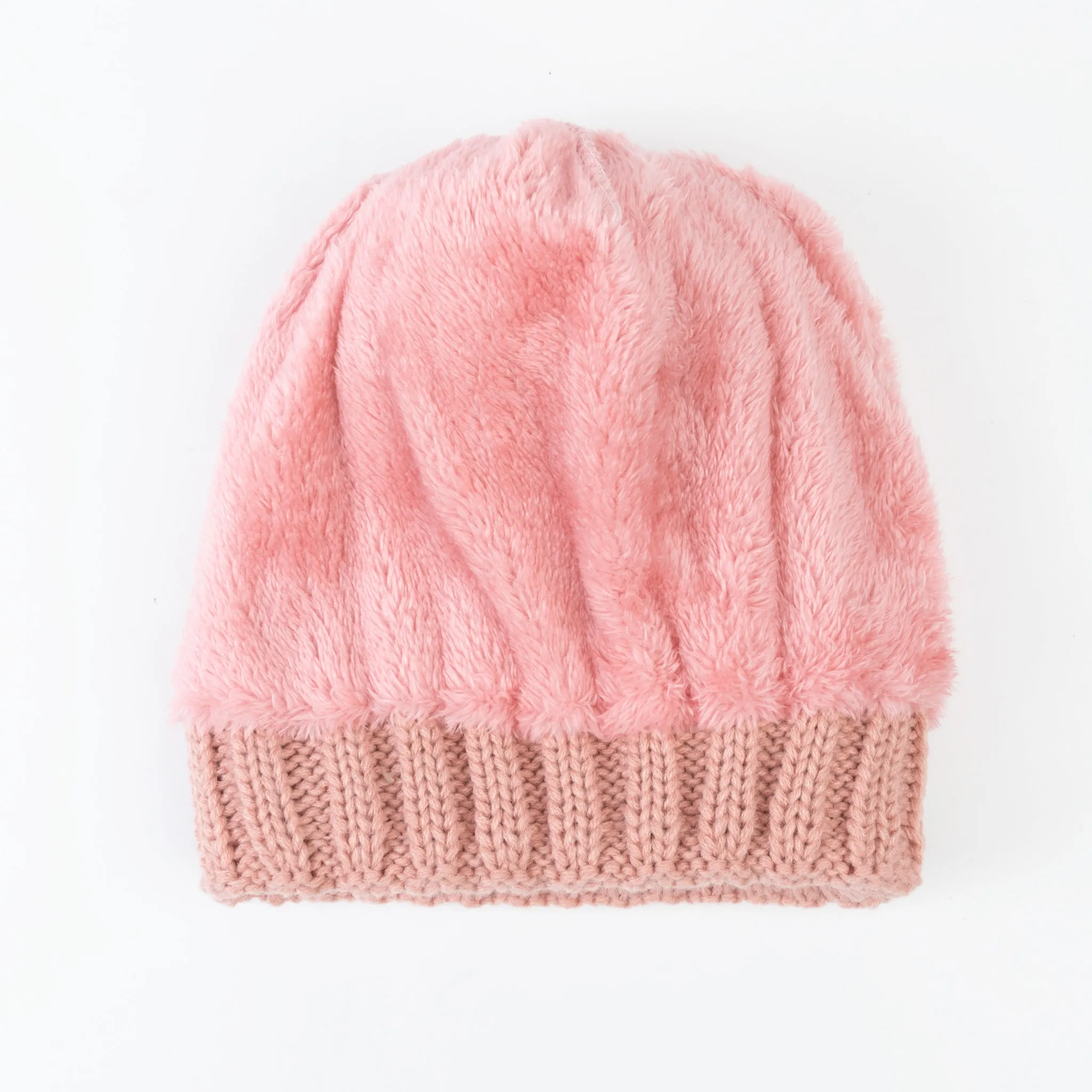 Sierra Cable Knit Pom Lined Beanie Hat
