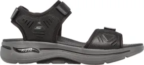 Skechers Men&#x27;s Go Walk Arch Fit Sandal Black Charcoal | Buy Skechers Men&#x27;s Go Walk Arch Fit Sandal Black Charcoal here | Outnorth