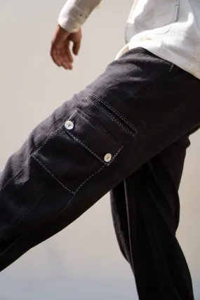 Utility Pants | Black Pants | Cotton Pants